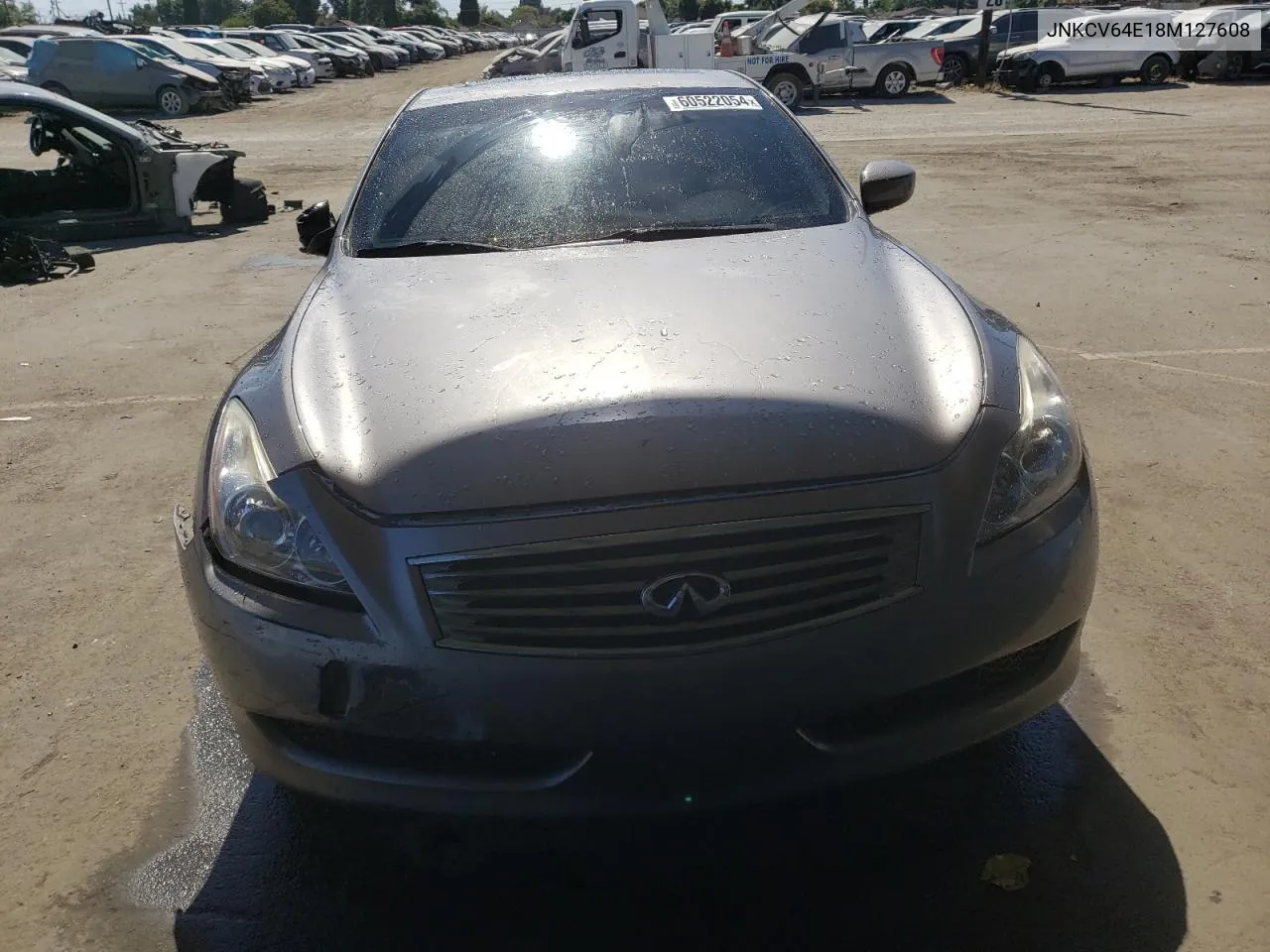 2008 Infiniti G37 Base VIN: JNKCV64E18M127608 Lot: 60522054