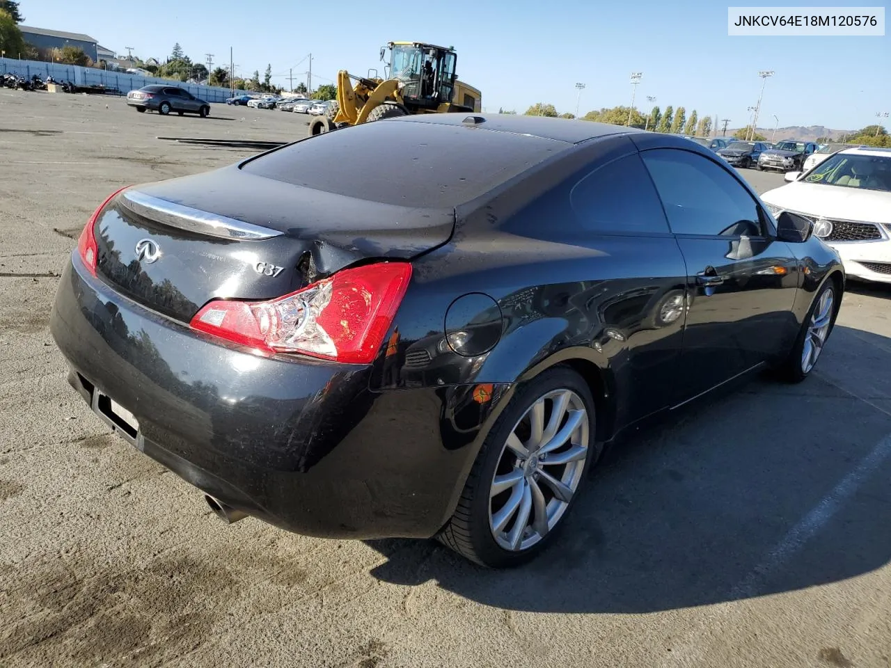 2008 Infiniti G37 Base VIN: JNKCV64E18M120576 Lot: 69723114