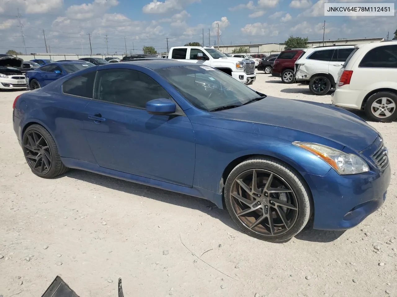 JNKCV64E78M112451 2008 Infiniti G37 Base