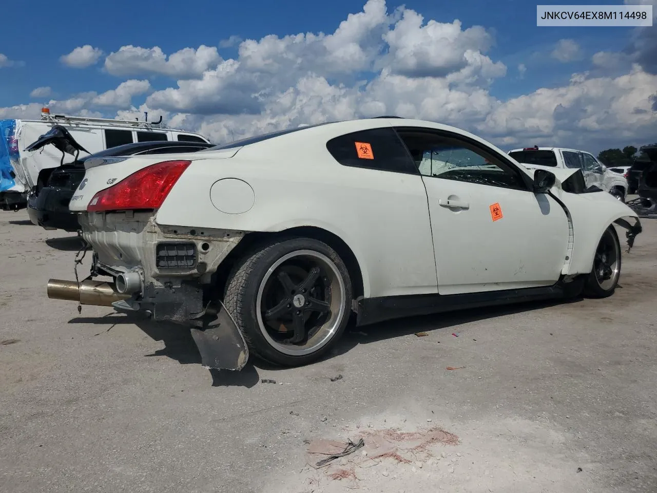 JNKCV64EX8M114498 2008 Infiniti G37 Base