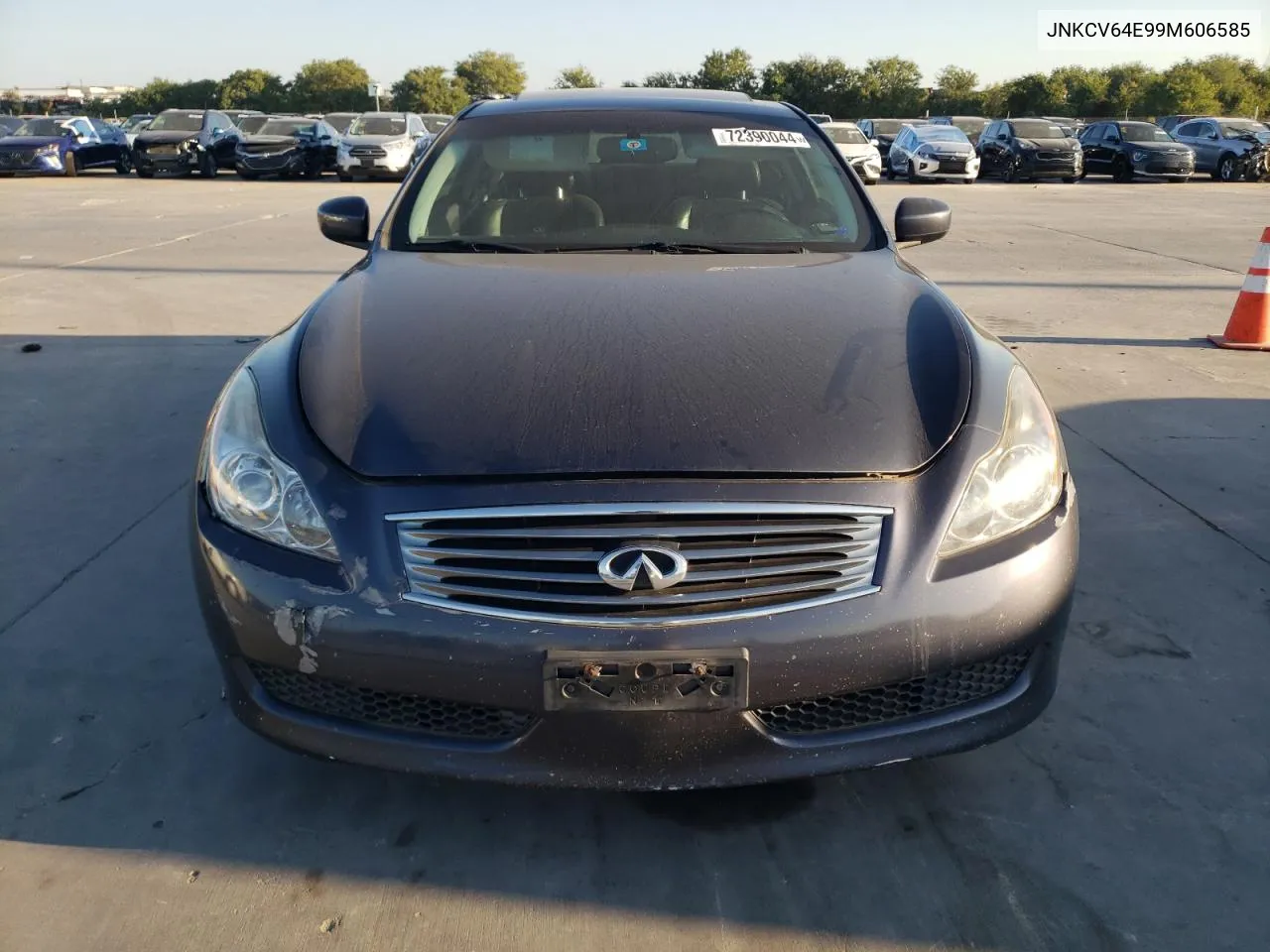 2009 Infiniti G37 Base VIN: JNKCV64E99M606585 Lot: 72390044