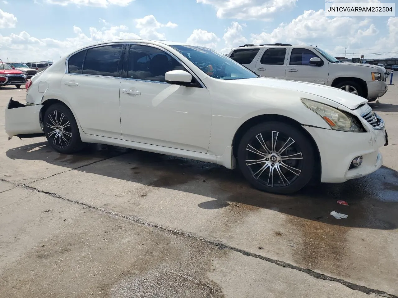 2010 Infiniti G37 VIN: JN1CV6AR9AM252504 Lot: 72071974