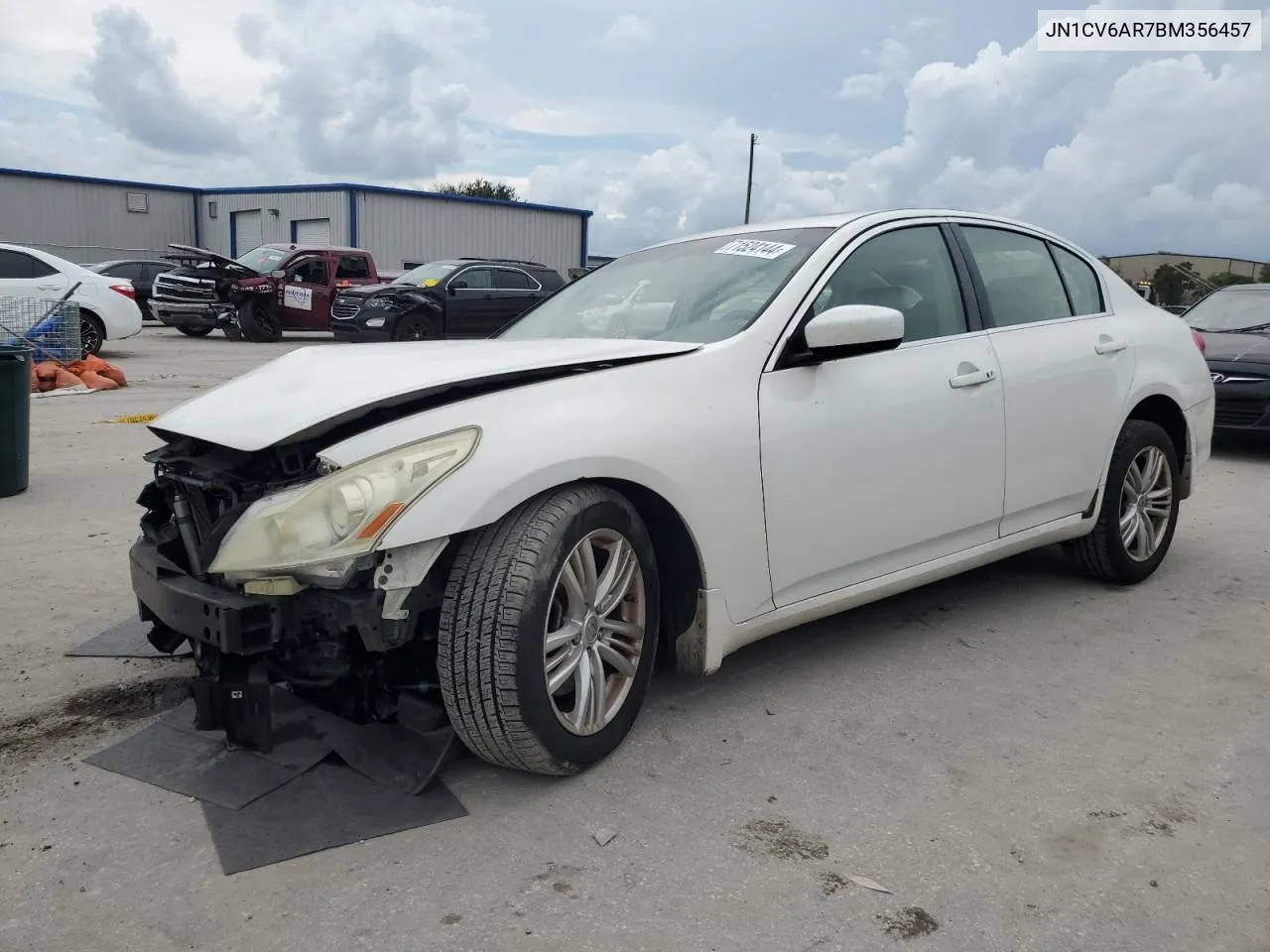 2011 Infiniti G37 VIN: JN1CV6AR7BM356457 Lot: 71524144