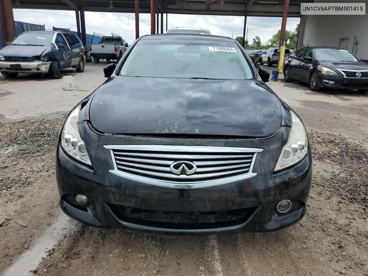 2011 Infiniti G37 Base VIN: JN1CV6AP7BM501415 Lot: 71599364