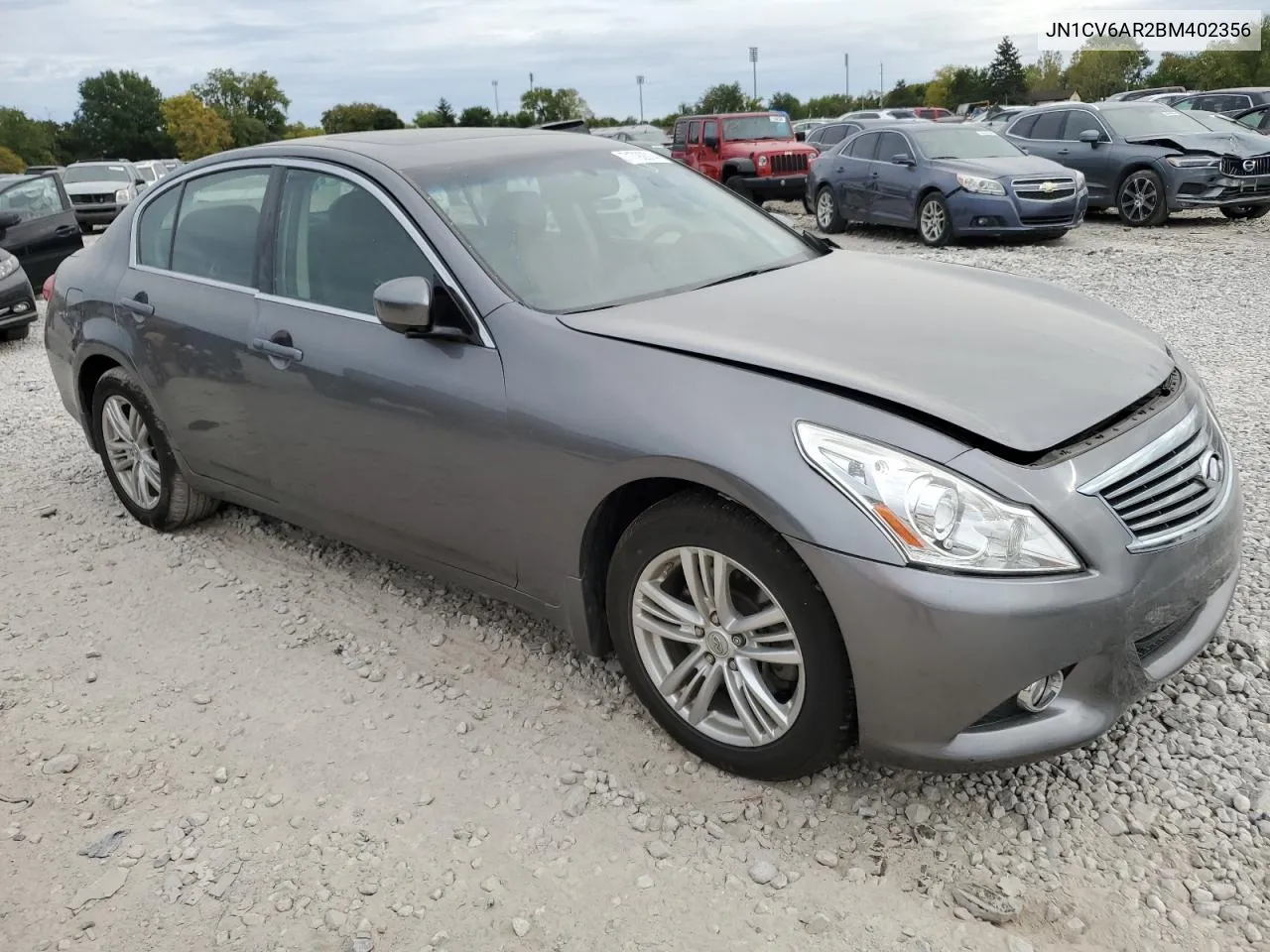 2011 Infiniti G37 VIN: JN1CV6AR2BM402356 Lot: 71792014