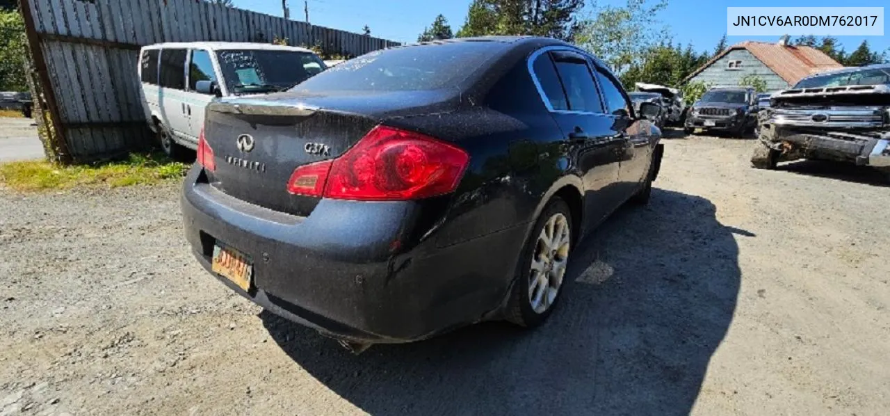 2013 Infiniti G37 VIN: JN1CV6AR0DM762017 Lot: 67419254