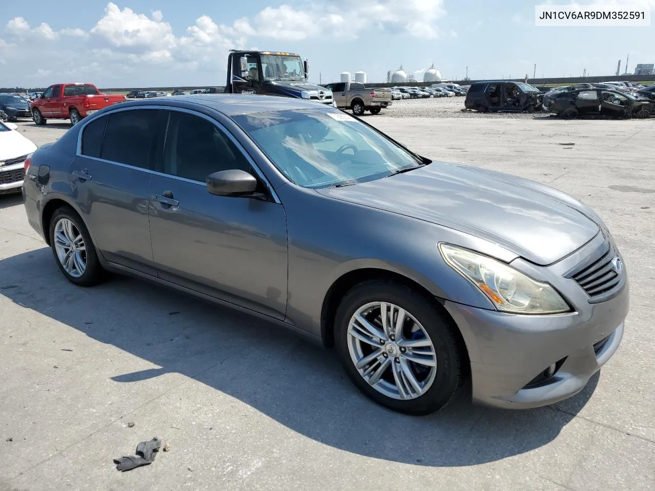 2013 Infiniti G37 VIN: JN1CV6AR9DM352591 Lot: 71885844