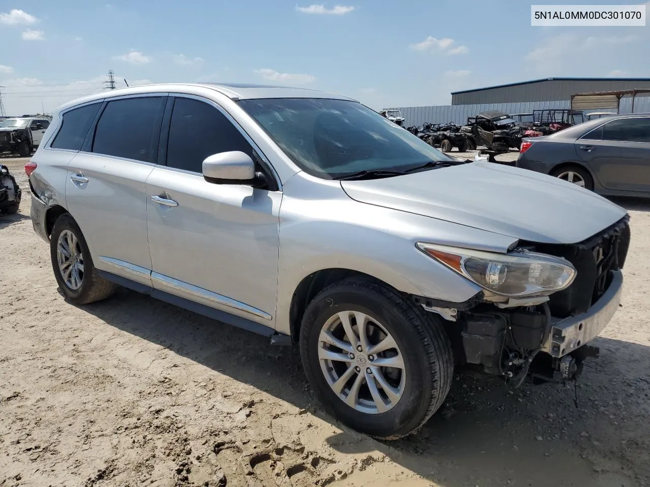 2013 Infiniti Jx35 VIN: 5N1AL0MM0DC301070 Lot: 58345324