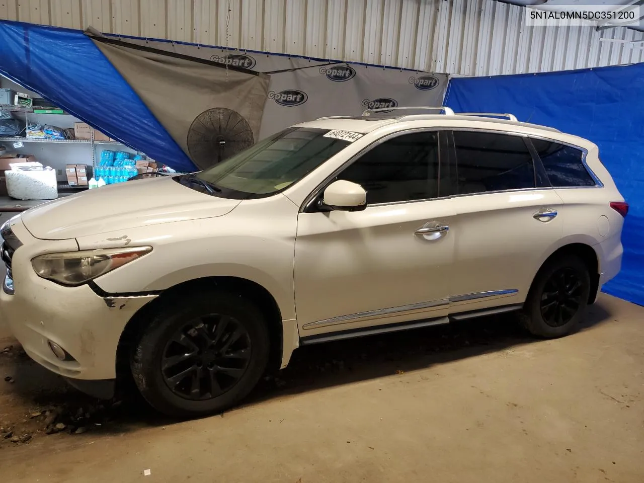 2013 Infiniti Jx35 VIN: 5N1AL0MN5DC351200 Lot: 64072144