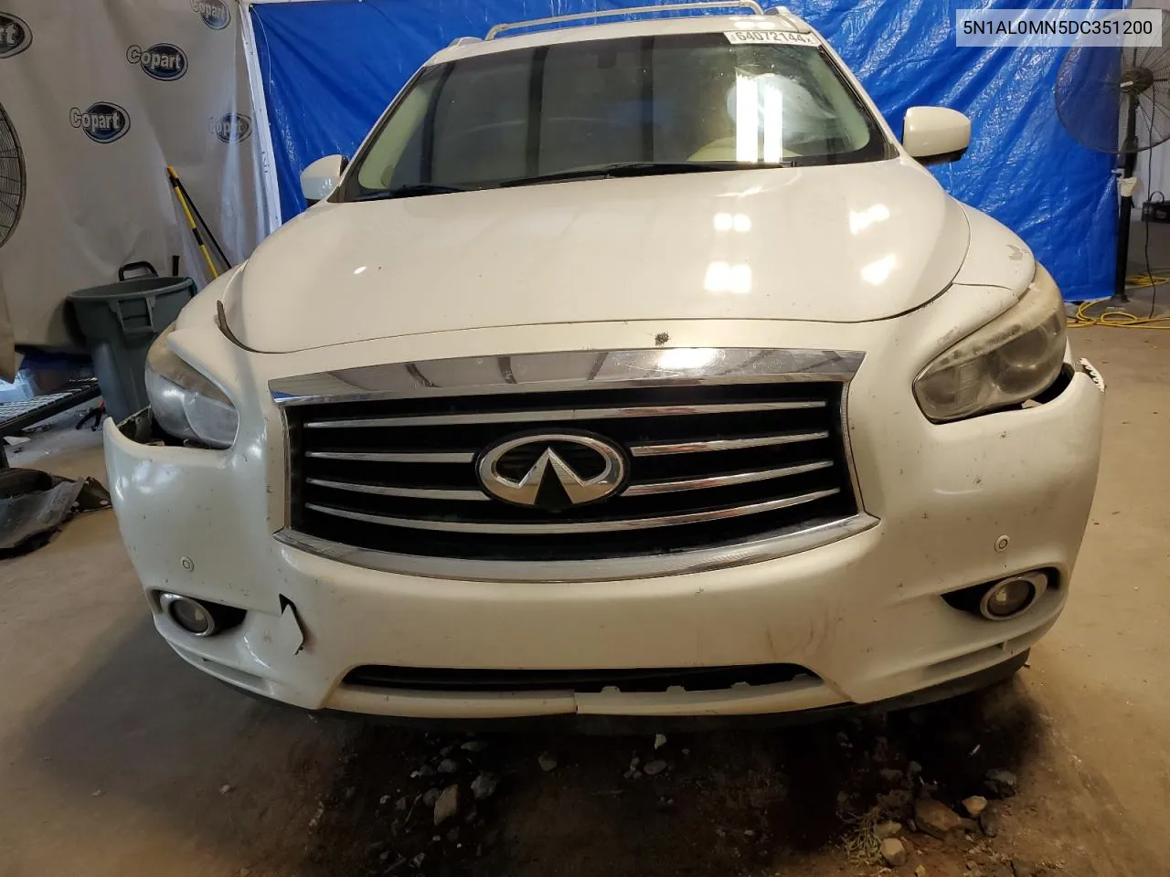 2013 Infiniti Jx35 VIN: 5N1AL0MN5DC351200 Lot: 64072144