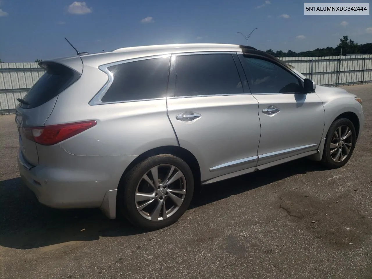 2013 Infiniti Jx35 VIN: 5N1AL0MNXDC342444 Lot: 66508564