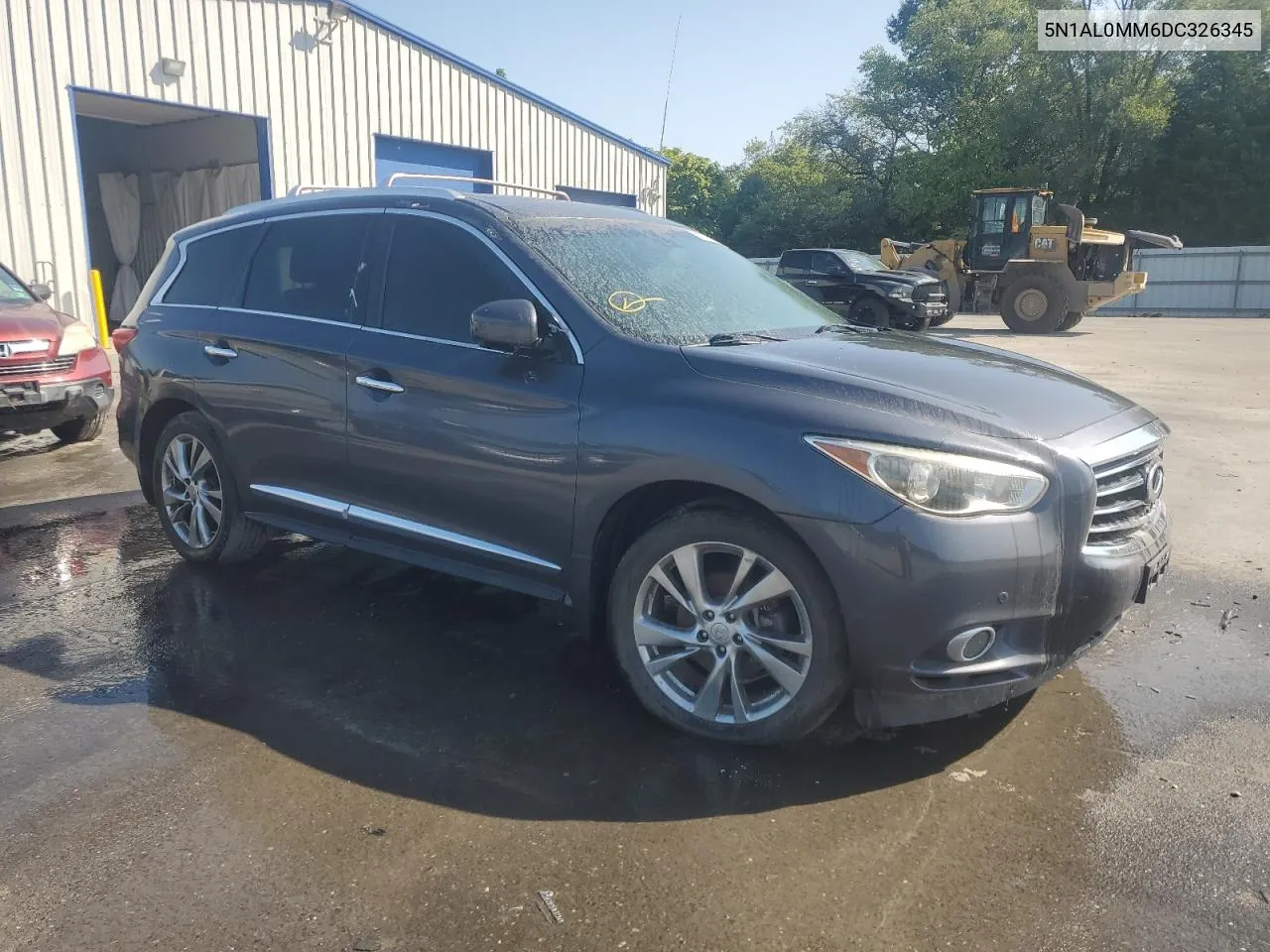 2013 Infiniti Jx35 VIN: 5N1AL0MM6DC326345 Lot: 67019984