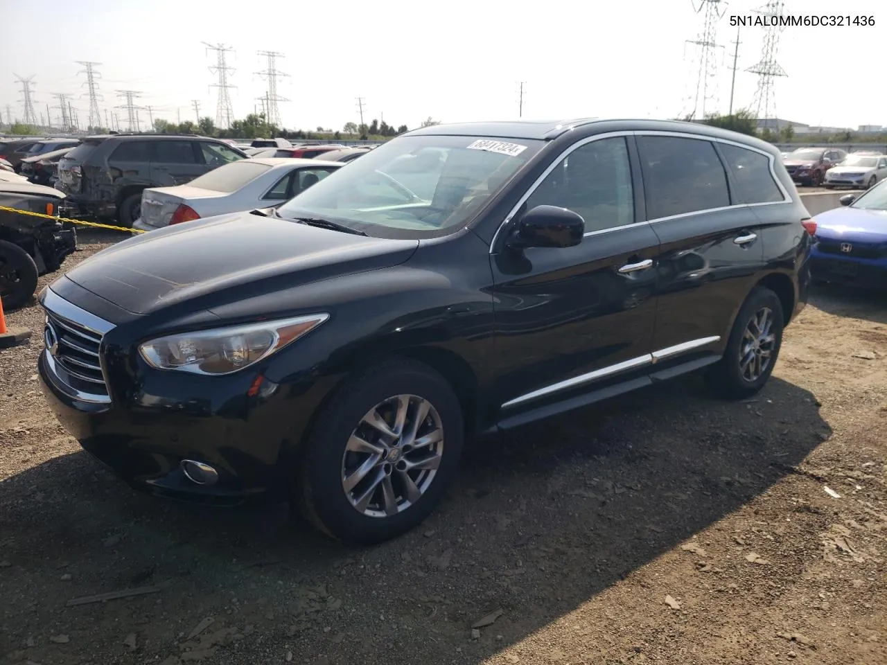 2013 Infiniti Jx35 VIN: 5N1AL0MM6DC321436 Lot: 68417324