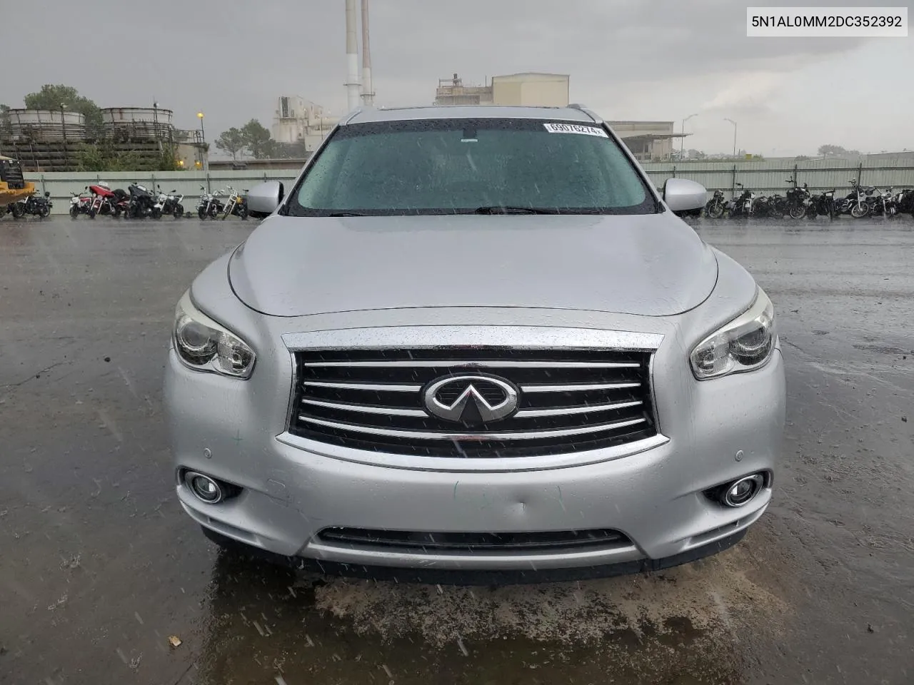 2013 Infiniti Jx35 VIN: 5N1AL0MM2DC352392 Lot: 69076274