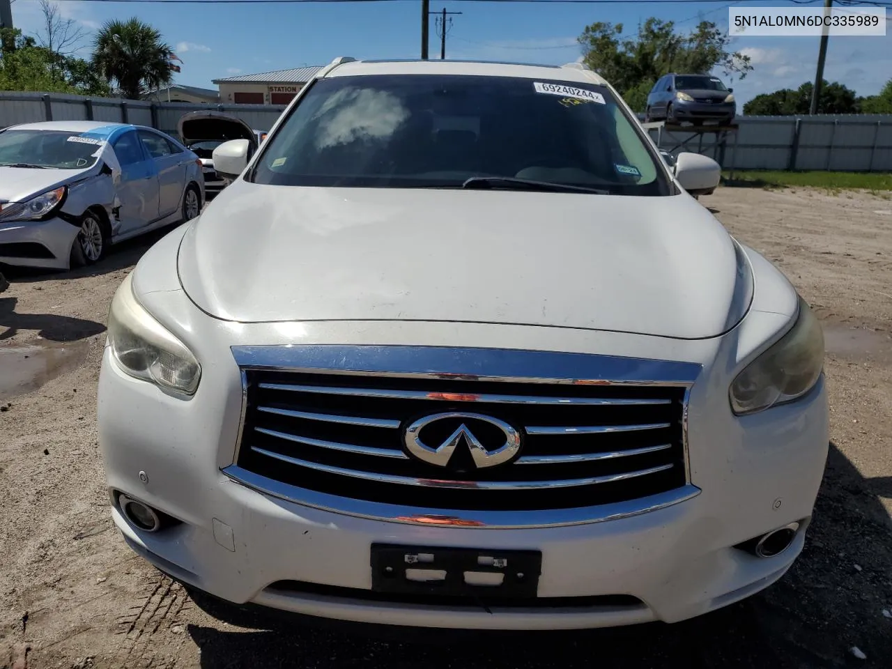 5N1AL0MN6DC335989 2013 Infiniti Jx35