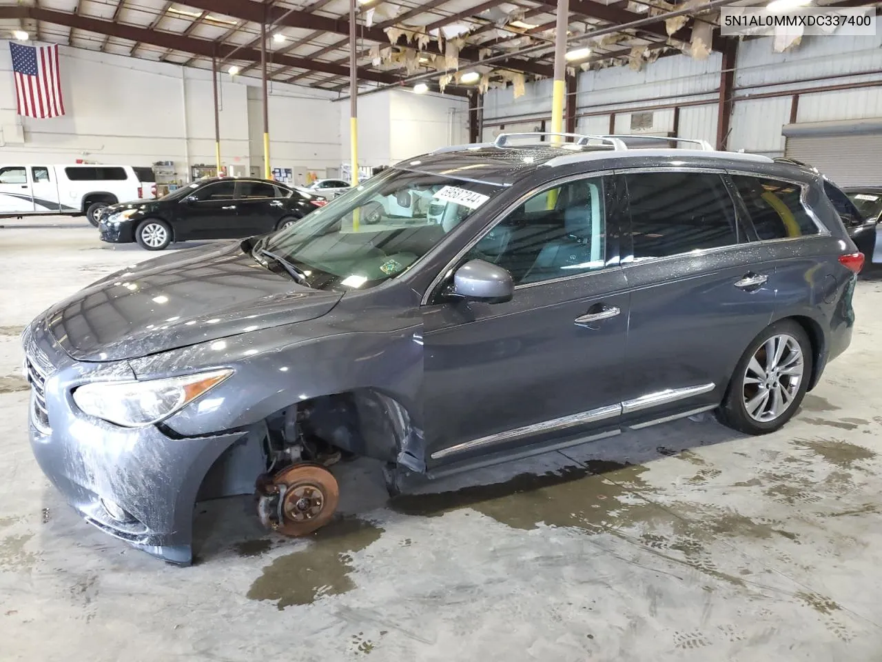 2013 Infiniti Jx35 VIN: 5N1AL0MMXDC337400 Lot: 69587244