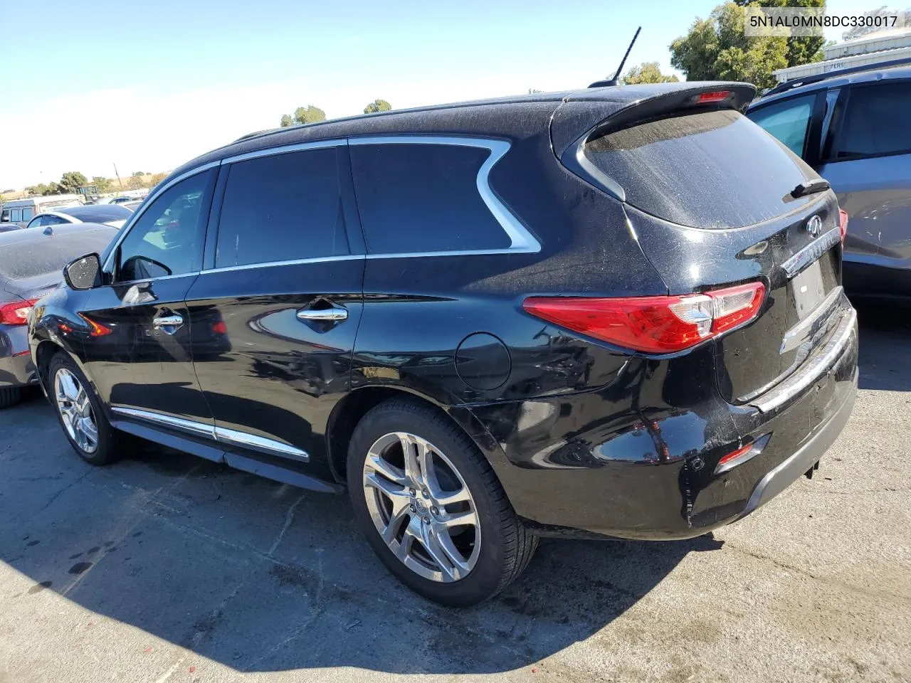 2013 Infiniti Jx35 VIN: 5N1AL0MN8DC330017 Lot: 70885004