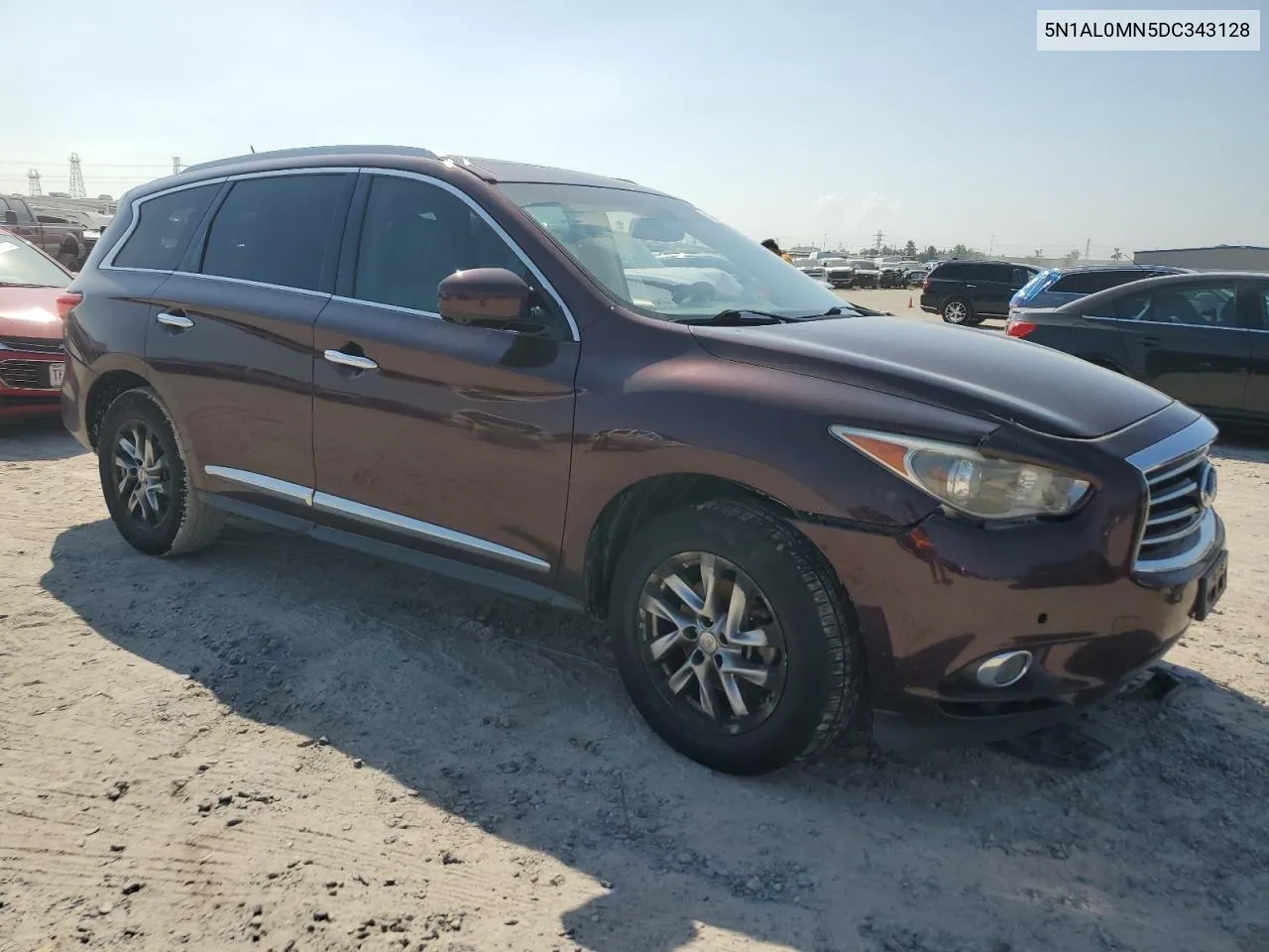 2013 Infiniti Jx35 VIN: 5N1AL0MN5DC343128 Lot: 71964674