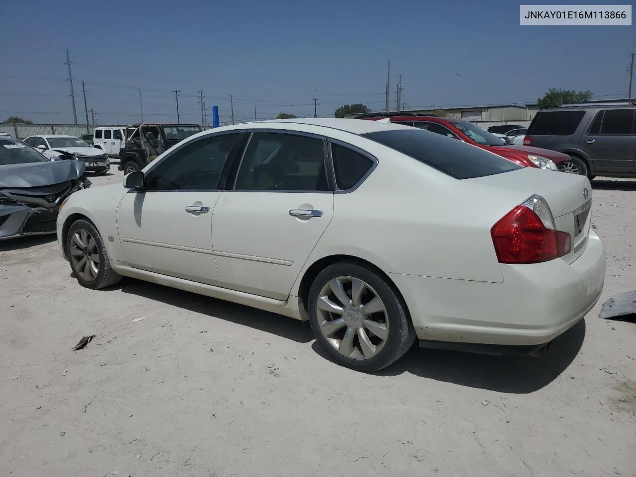 2006 Infiniti M35 Base VIN: JNKAY01E16M113866 Lot: 65123594