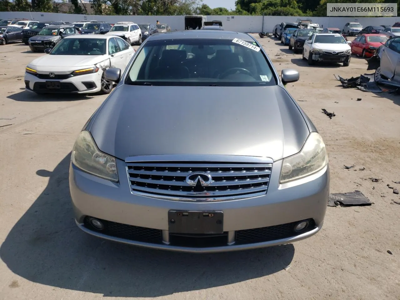 2006 Infiniti M35 Base VIN: JNKAY01E66M115693 Lot: 67159714