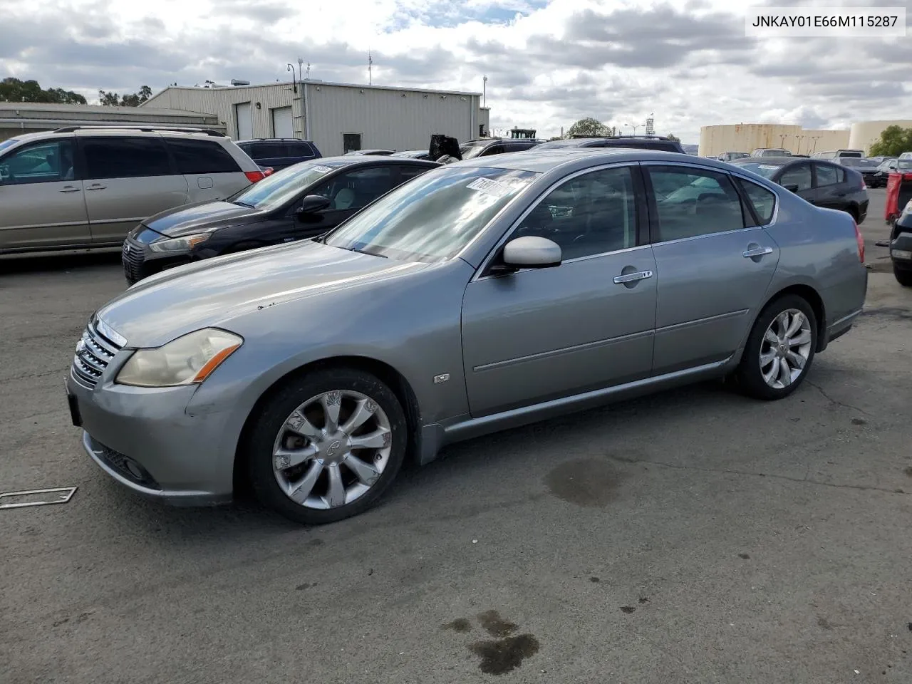 2006 Infiniti M35 Base VIN: JNKAY01E66M115287 Lot: 71891664