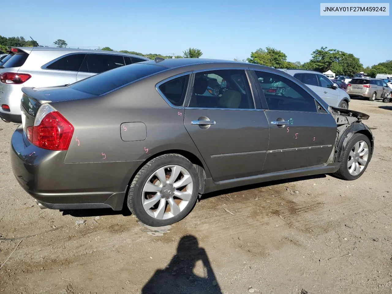 2007 Infiniti M35 Base VIN: JNKAY01F27M459242 Lot: 69929964