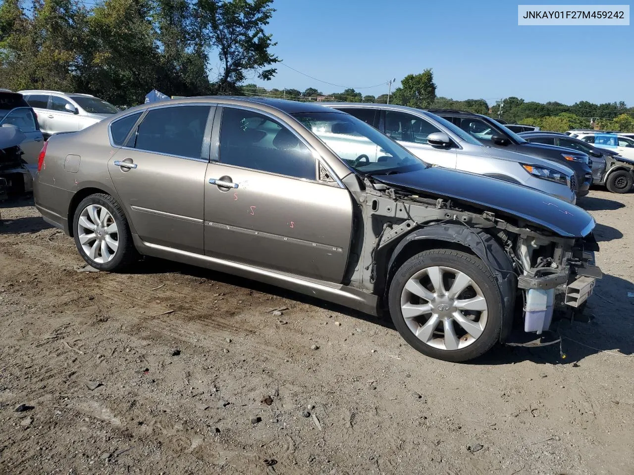 2007 Infiniti M35 Base VIN: JNKAY01F27M459242 Lot: 69929964