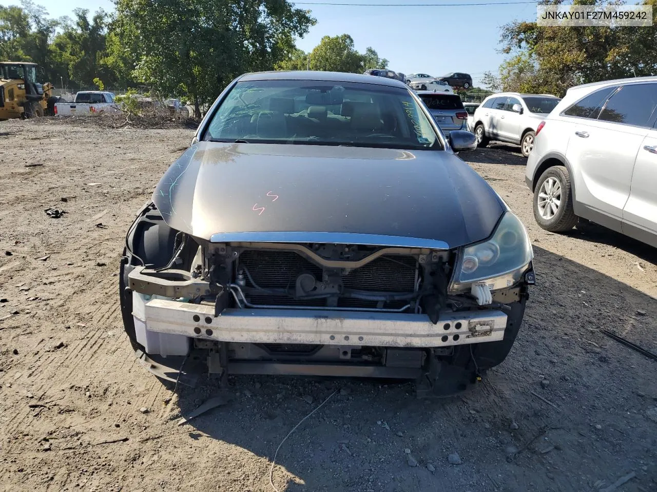 2007 Infiniti M35 Base VIN: JNKAY01F27M459242 Lot: 69929964