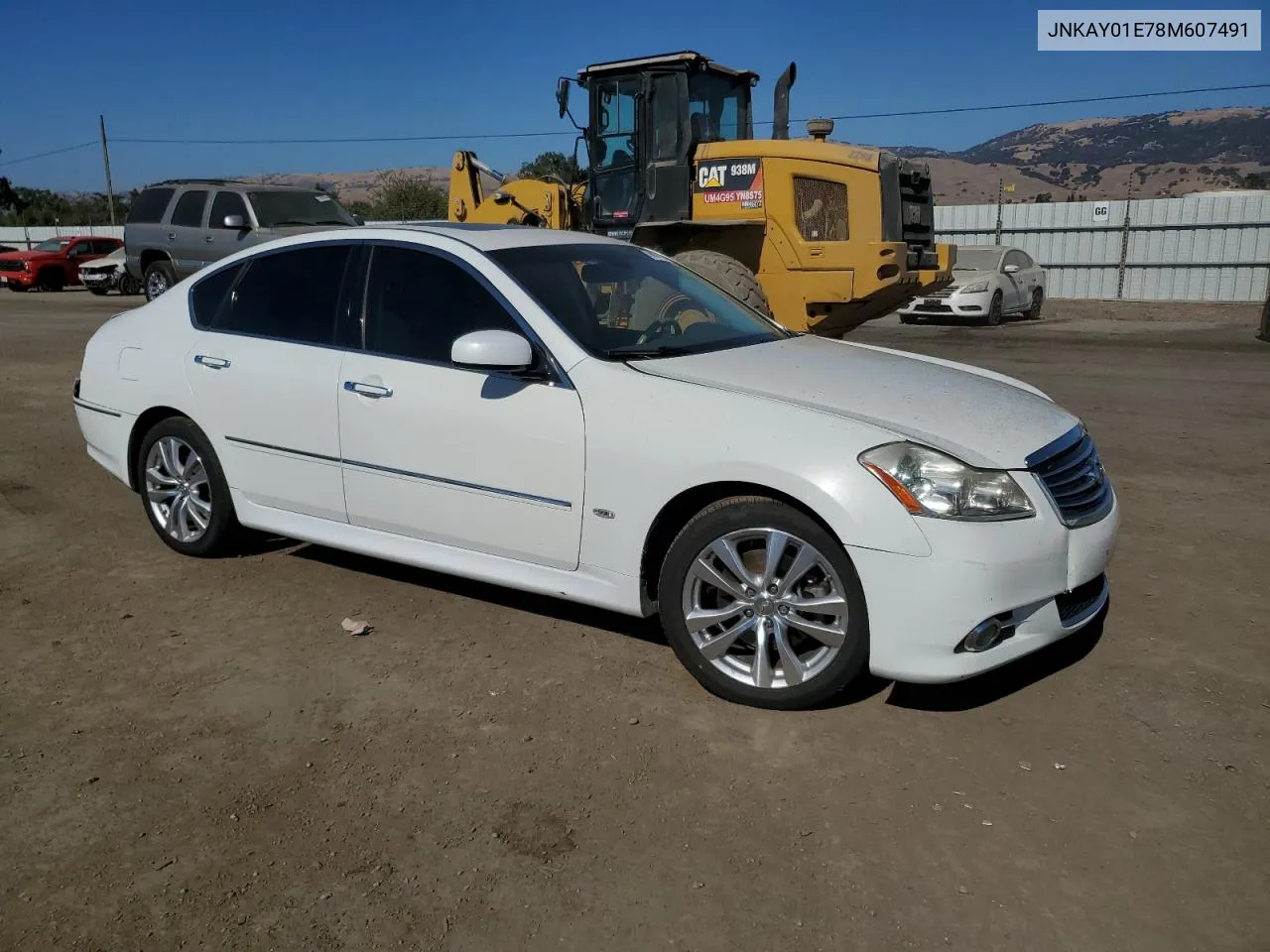 JNKAY01E78M607491 2008 Infiniti M35 Base