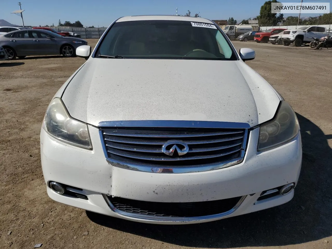 JNKAY01E78M607491 2008 Infiniti M35 Base