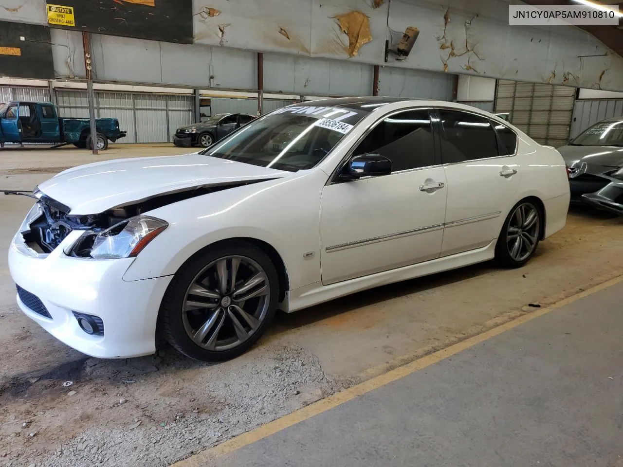 2010 Infiniti M35 Base VIN: JN1CY0AP5AM910810 Lot: 68536184