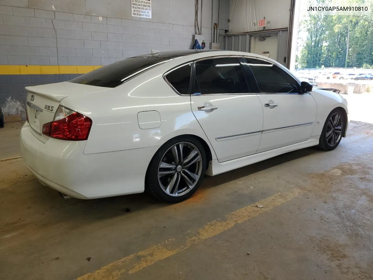 2010 Infiniti M35 Base VIN: JN1CY0AP5AM910810 Lot: 68536184