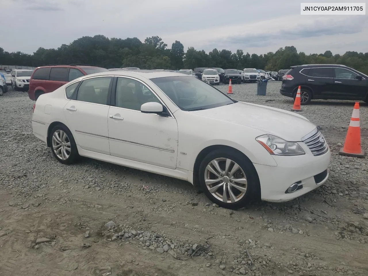 2010 Infiniti M35 Base VIN: JN1CY0AP2AM911705 Lot: 68612054