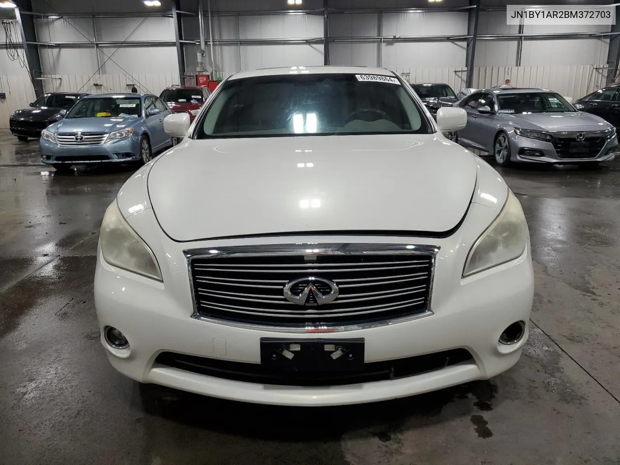 2011 Infiniti M37 X VIN: JN1BY1AR2BM372703 Lot: 63989864