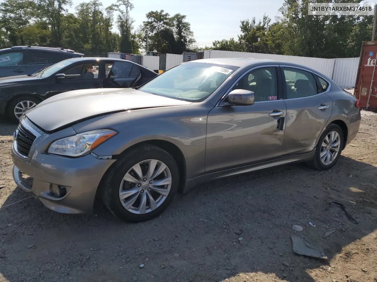 2011 Infiniti M37 X VIN: JN1BY1ARXBM374618 Lot: 70714194