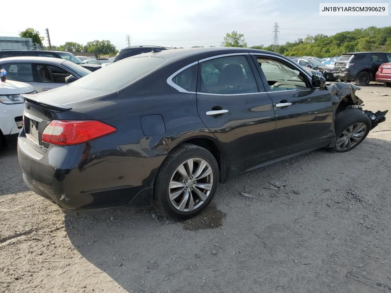 2012 Infiniti M37 X VIN: JN1BY1AR5CM390629 Lot: 65867354