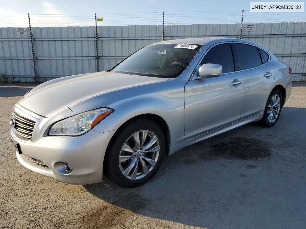 2012 Infiniti M37 VIN: JN1BY1AP9CM336121 Lot: 71656374