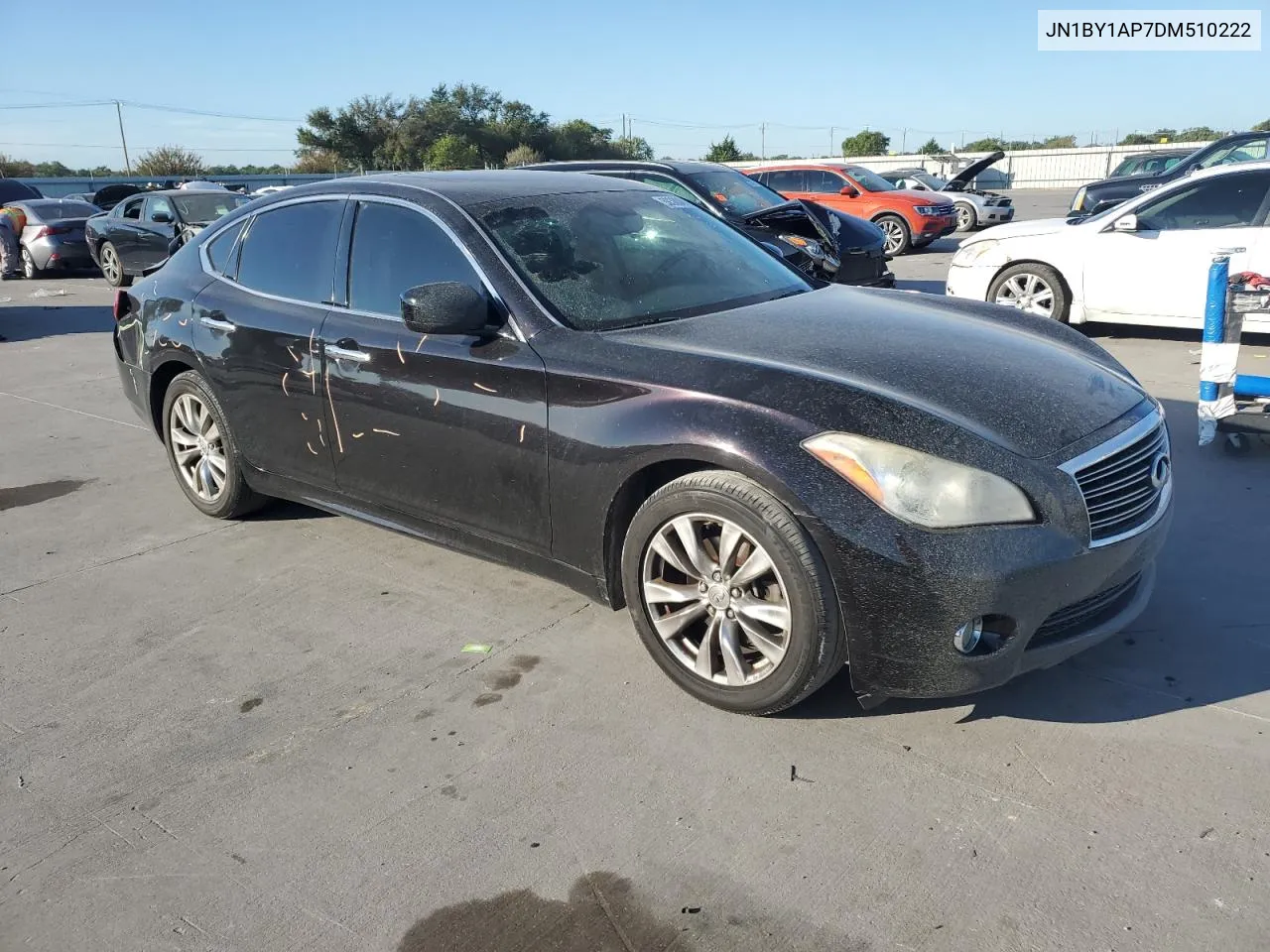 2013 Infiniti M37 VIN: JN1BY1AP7DM510222 Lot: 69380494