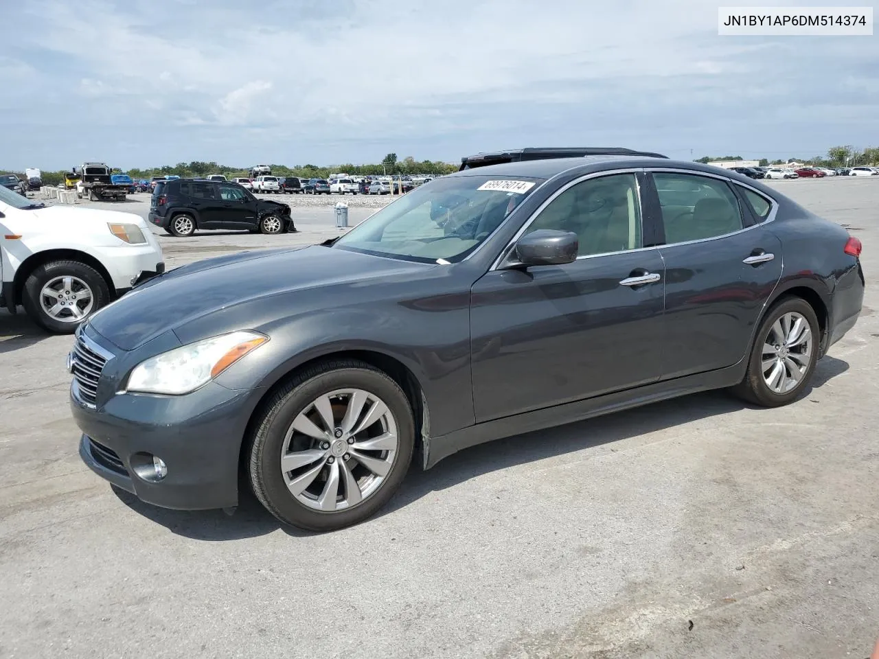 2013 Infiniti M37 VIN: JN1BY1AP6DM514374 Lot: 69976014