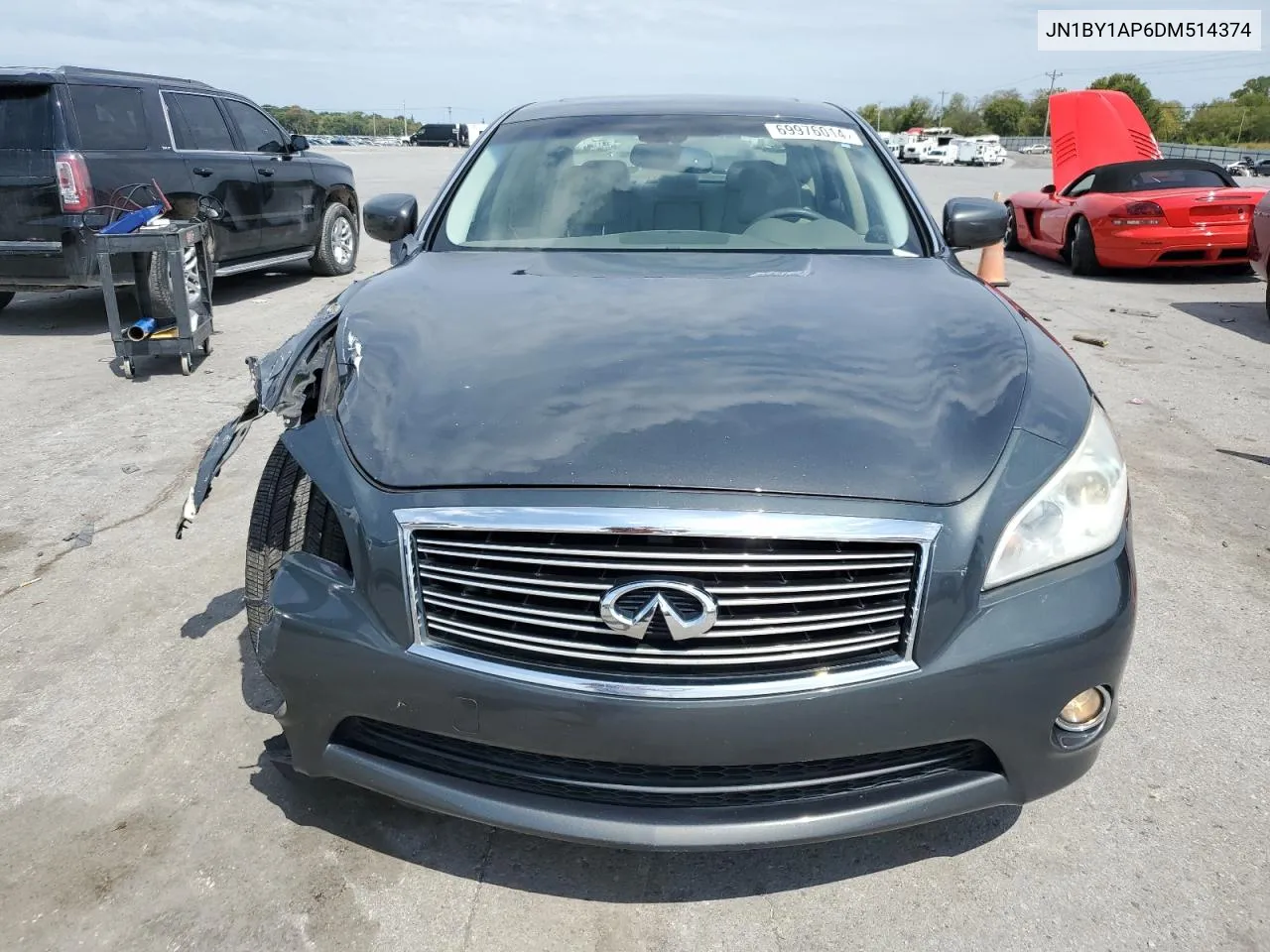 2013 Infiniti M37 VIN: JN1BY1AP6DM514374 Lot: 69976014