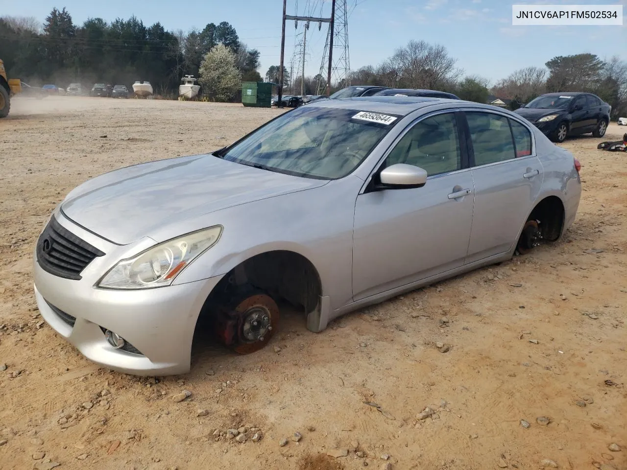 2015 Infiniti Q40 VIN: JN1CV6AP1FM502534 Lot: 46593644