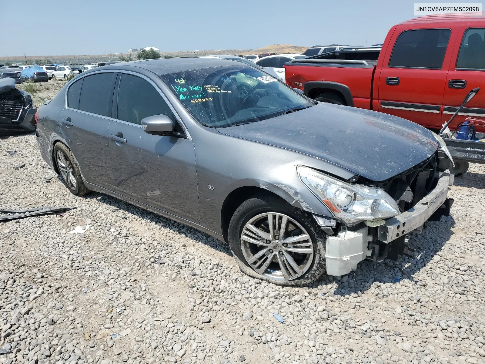 2015 Infiniti Q40 VIN: JN1CV6AP7FM502098 Lot: 65291744