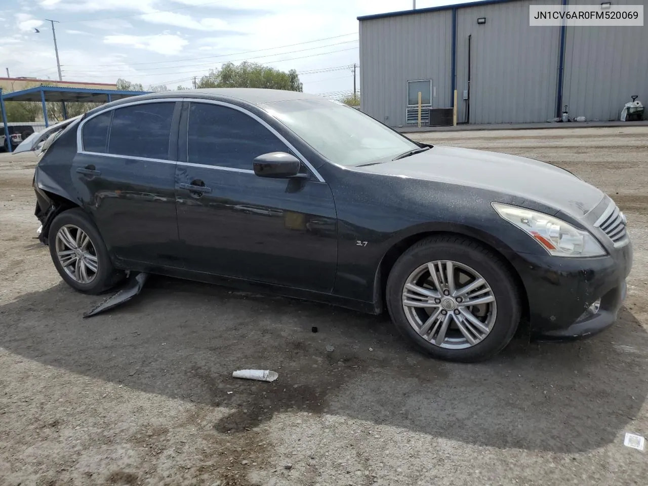 2015 Infiniti Q40 VIN: JN1CV6AR0FM520069 Lot: 65928534