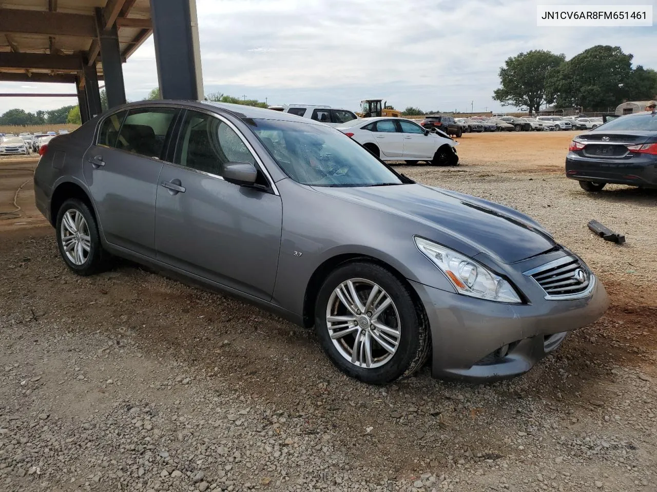 2015 Infiniti Q40 VIN: JN1CV6AR8FM651461 Lot: 67043764