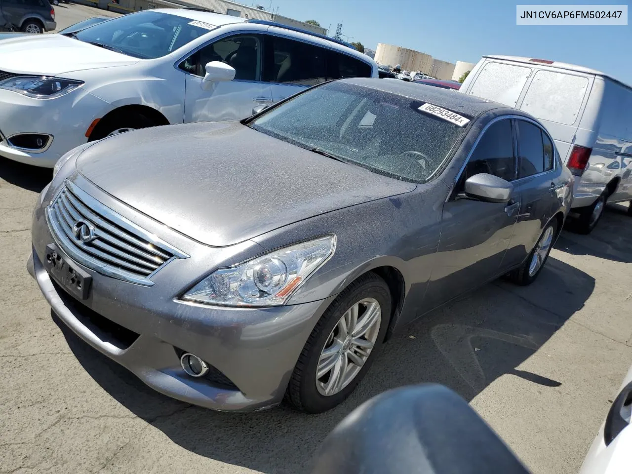 JN1CV6AP6FM502447 2015 Infiniti Q40