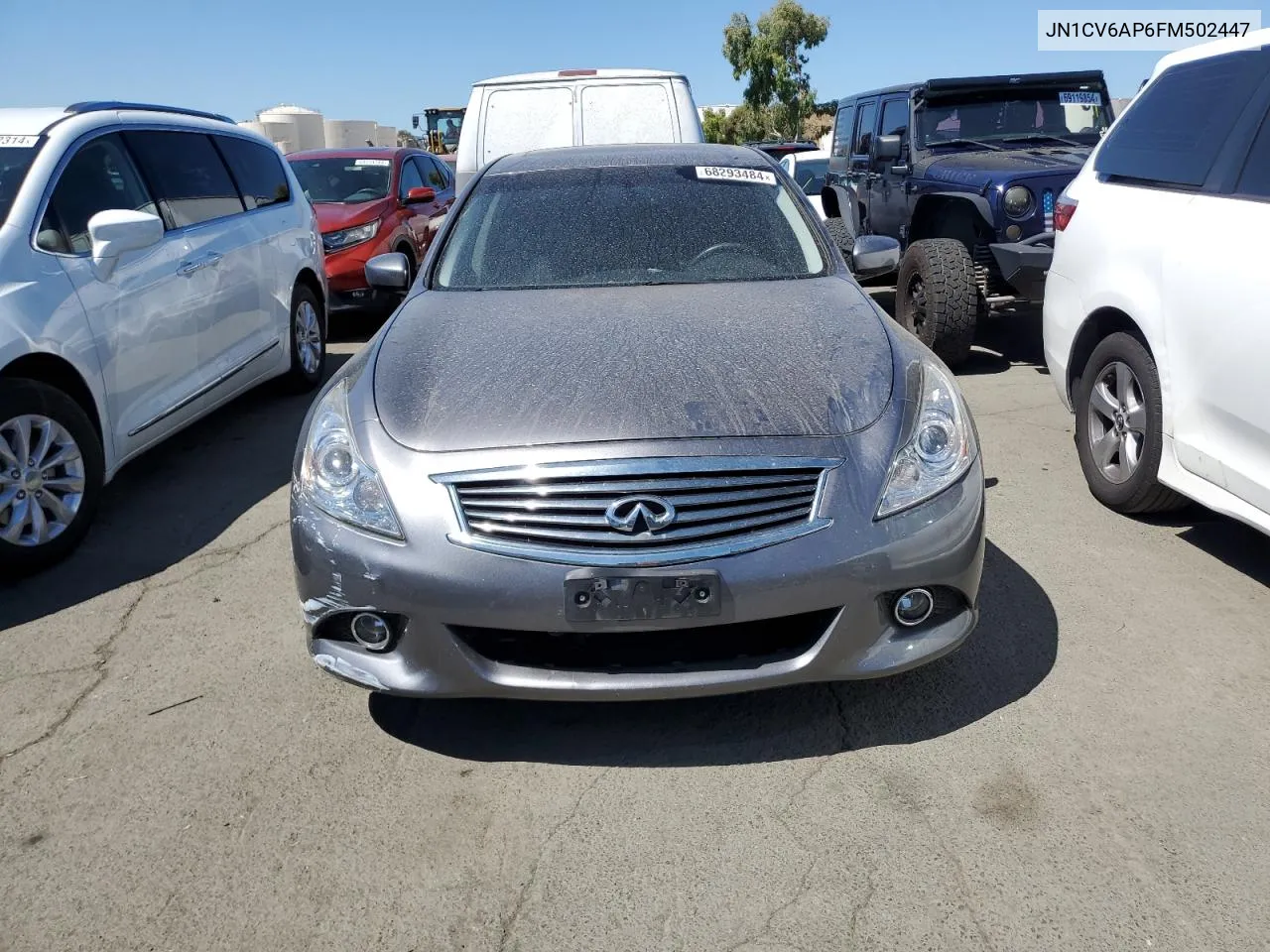 JN1CV6AP6FM502447 2015 Infiniti Q40