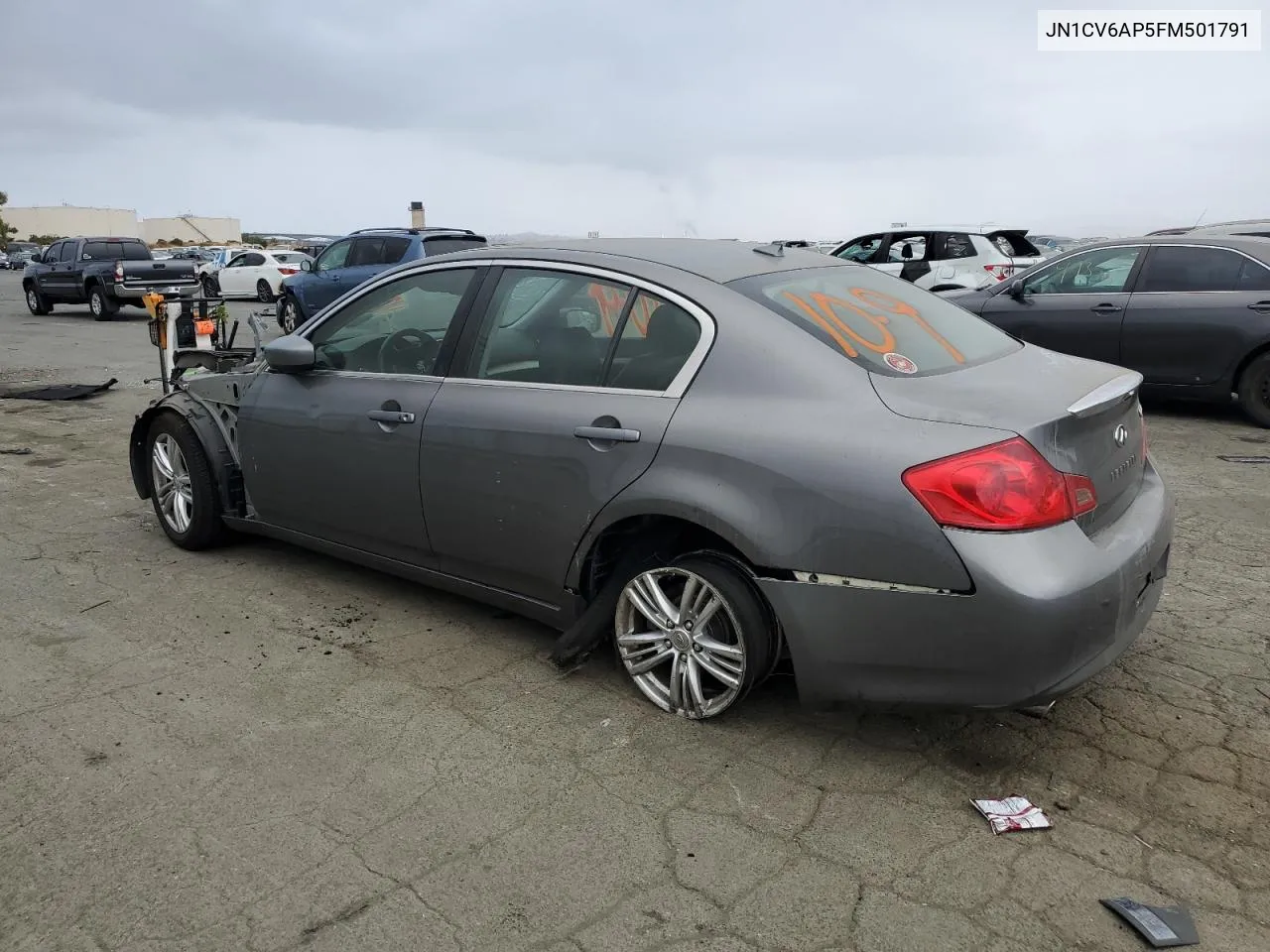 2015 Infiniti Q40 VIN: JN1CV6AP5FM501791 Lot: 69429084