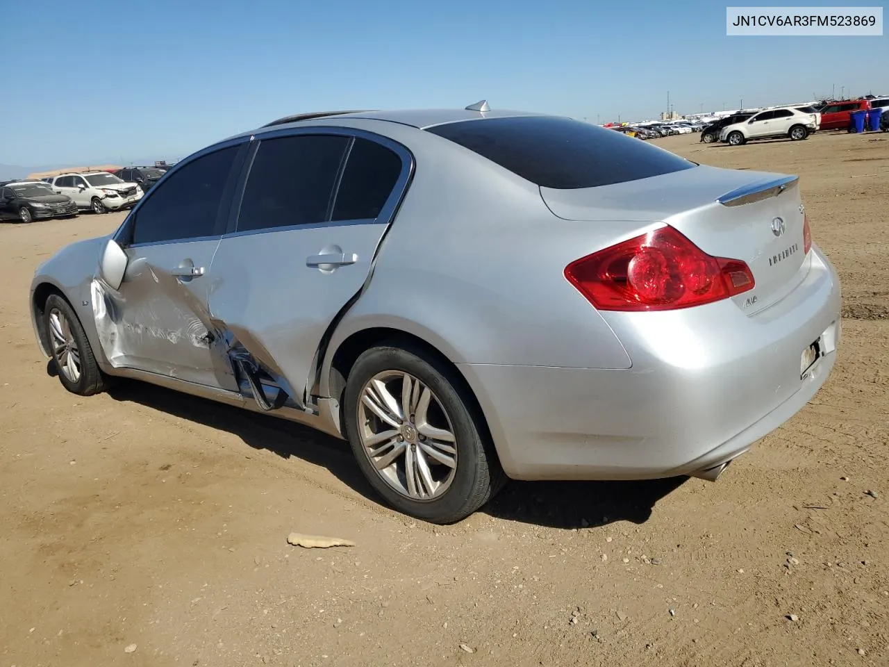 JN1CV6AR3FM523869 2015 Infiniti Q40