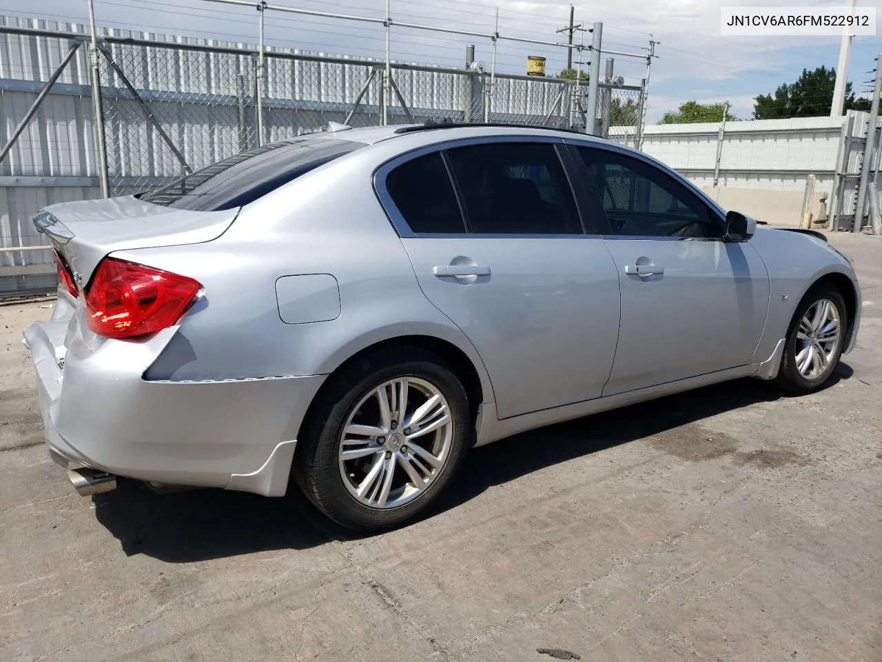 JN1CV6AR6FM522912 2015 Infiniti Q40