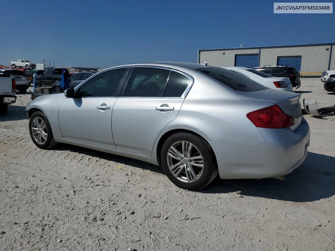 2015 Infiniti Q40 VIN: JN1CV6AP3FM503488 Lot: 72098284